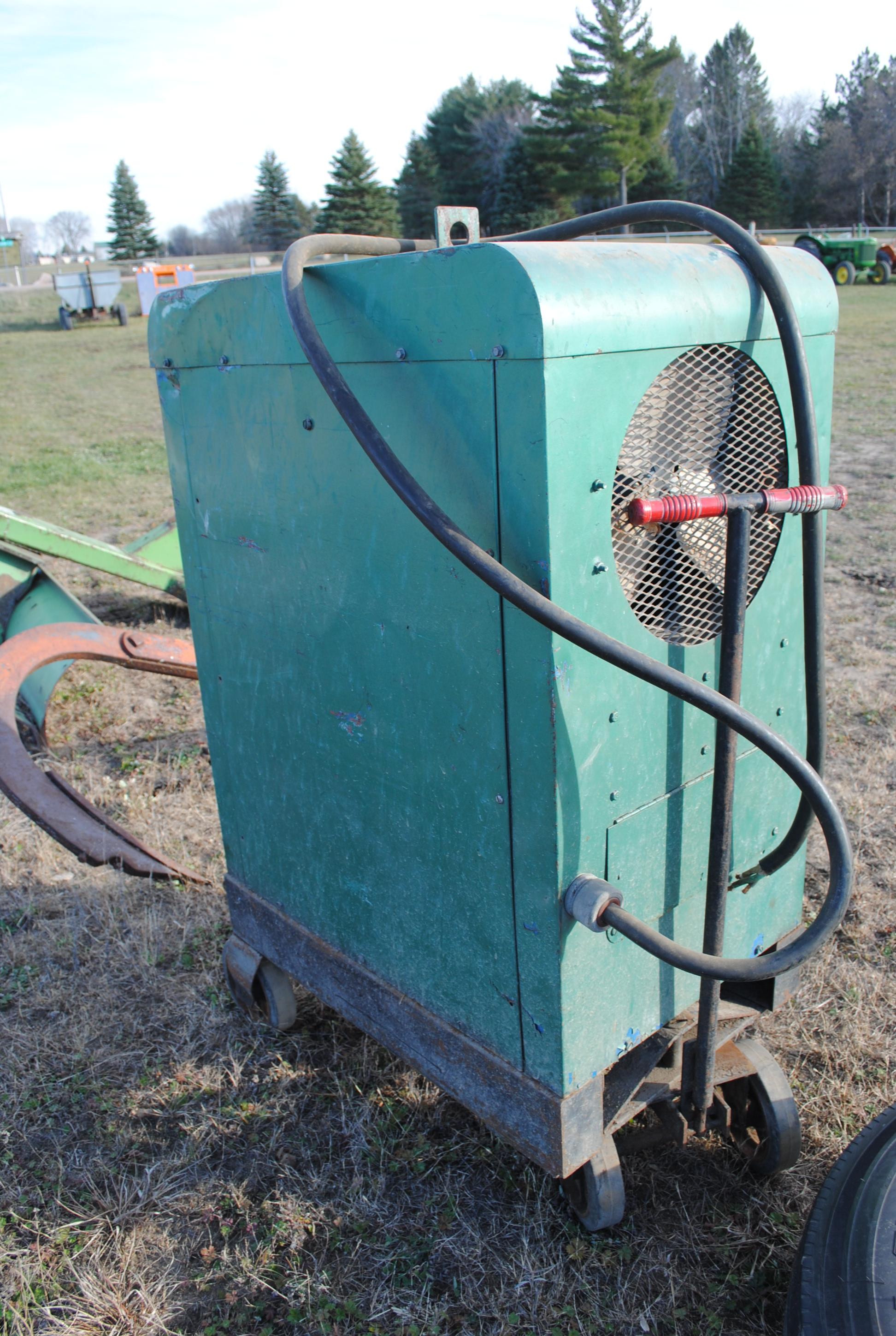 Miller AC/DC Arc Welder, Model MD-300, no leads, on cart, works