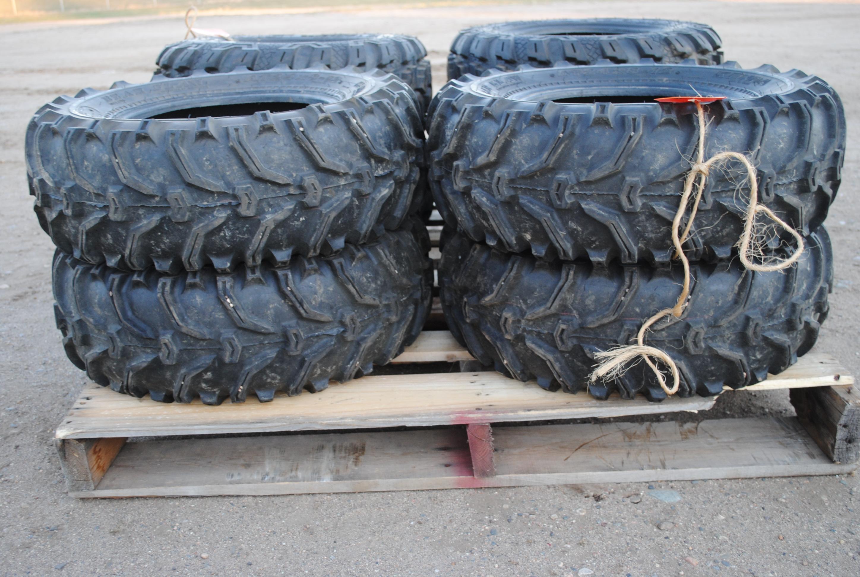 Set of 4 Bear Claw 24x8x12 Tires (sell as set)