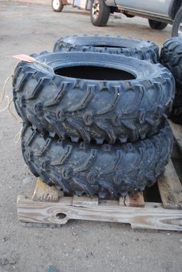 Set of 4 Bear Claw 24x8x12 Tires (sell as set)