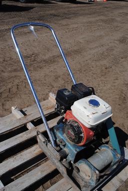 Clay Compactor with Honda 5.5HP motor, owner says it works