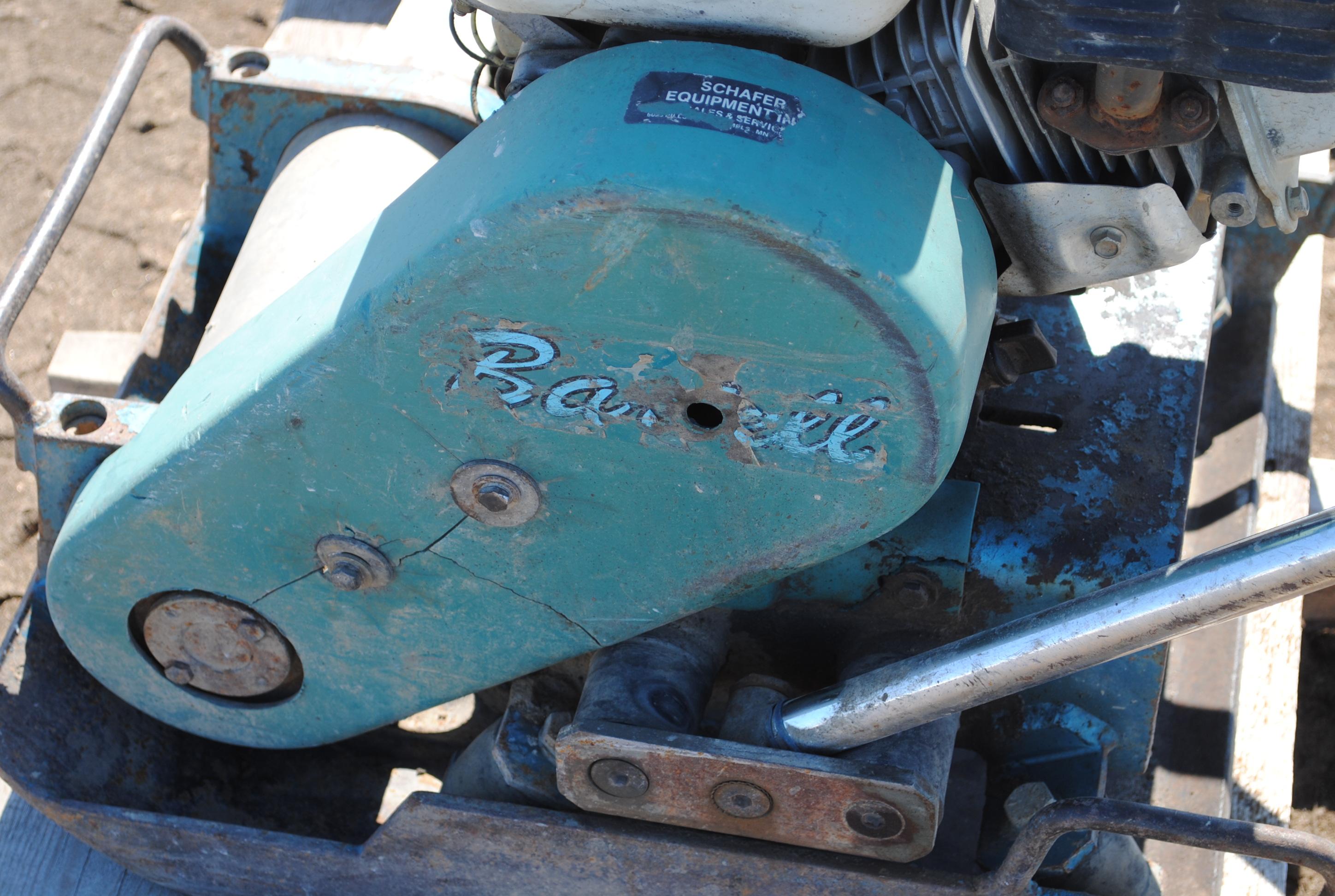 Clay Compactor with Honda 5.5HP motor, owner says it works