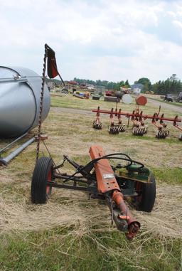 New Idea sickle mower with parts