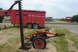 New Idea sickle mower with parts