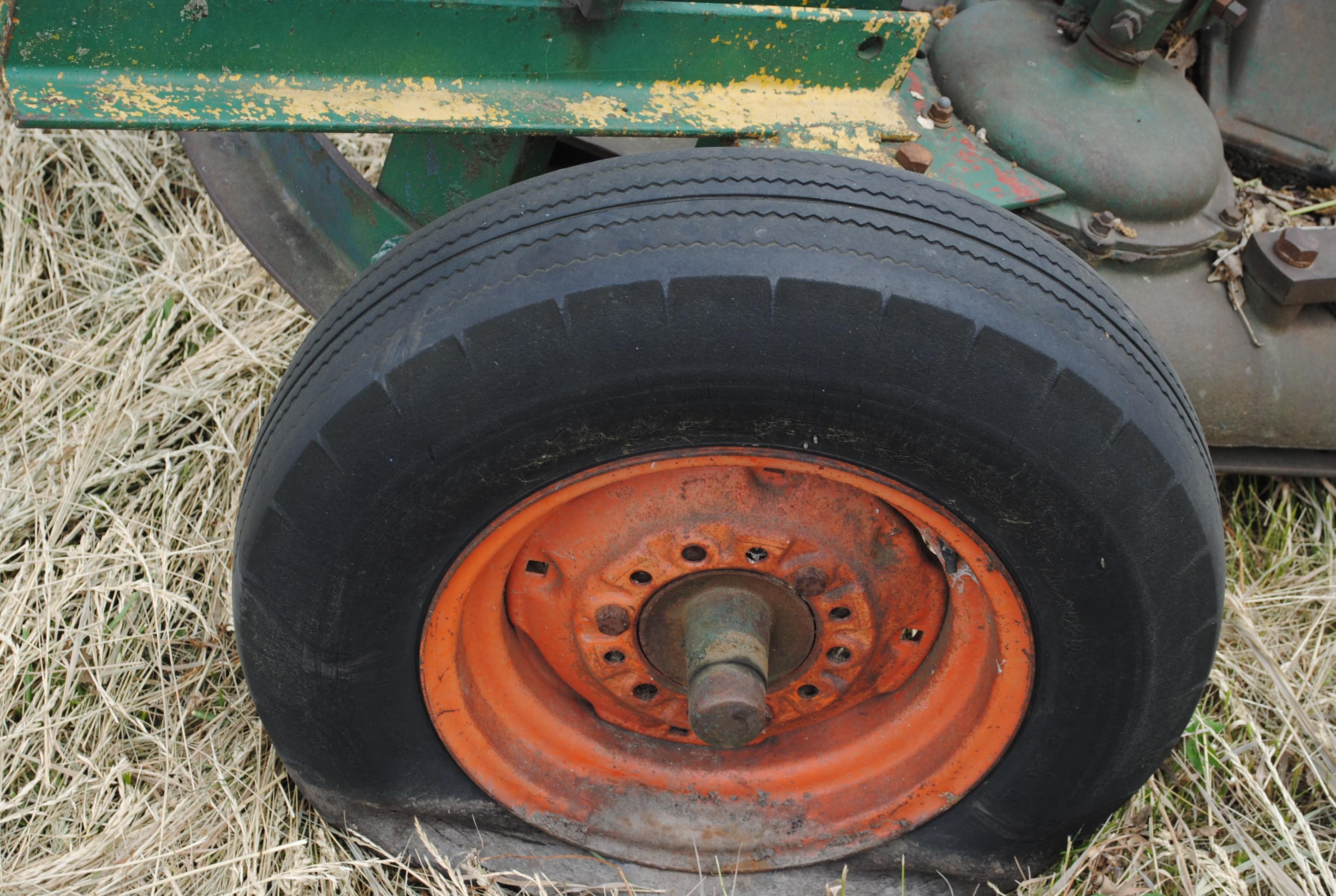 New Idea sickle mower with parts