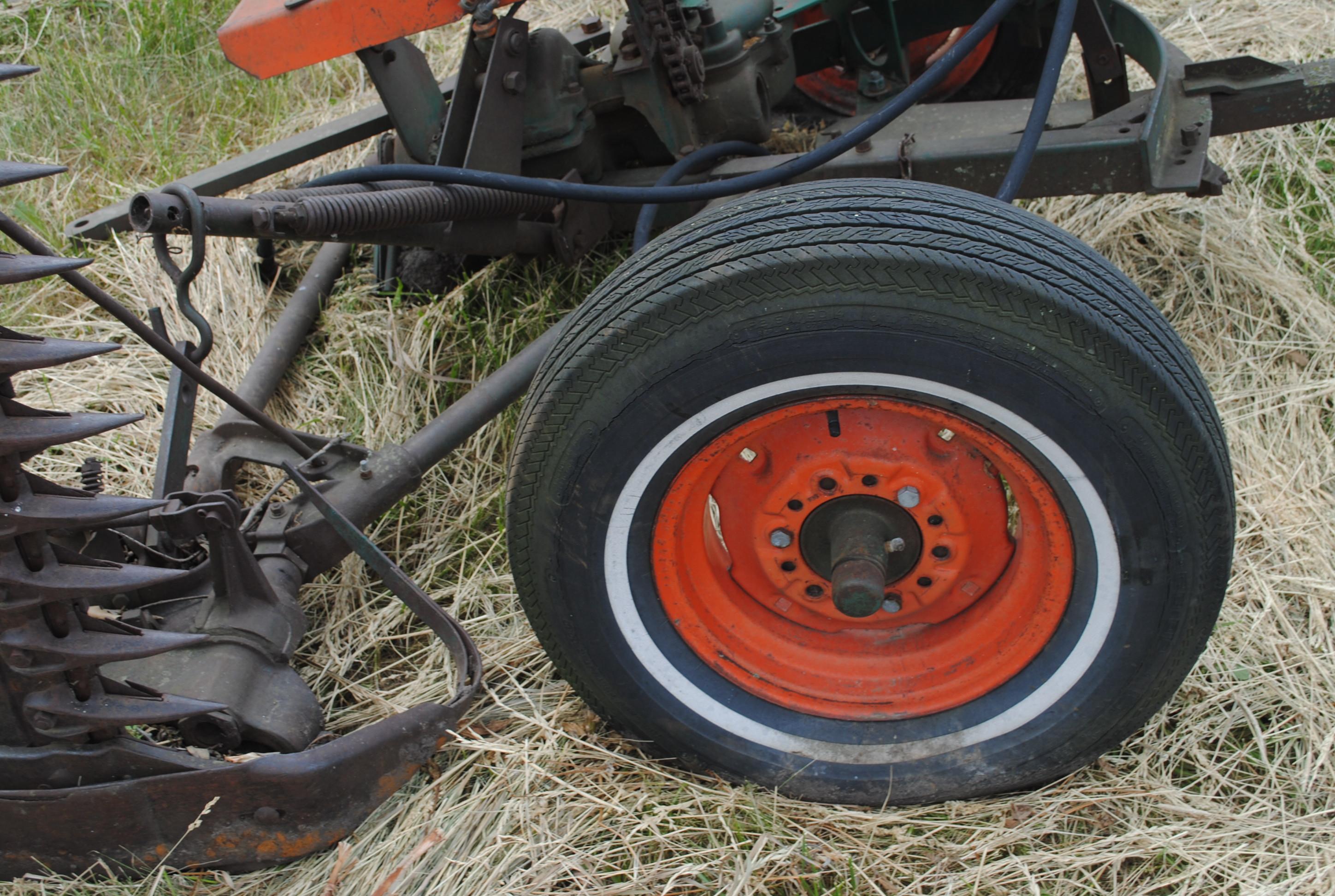 New Idea sickle mower with parts