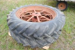 Firestone 11-38 tires on spoke wheels