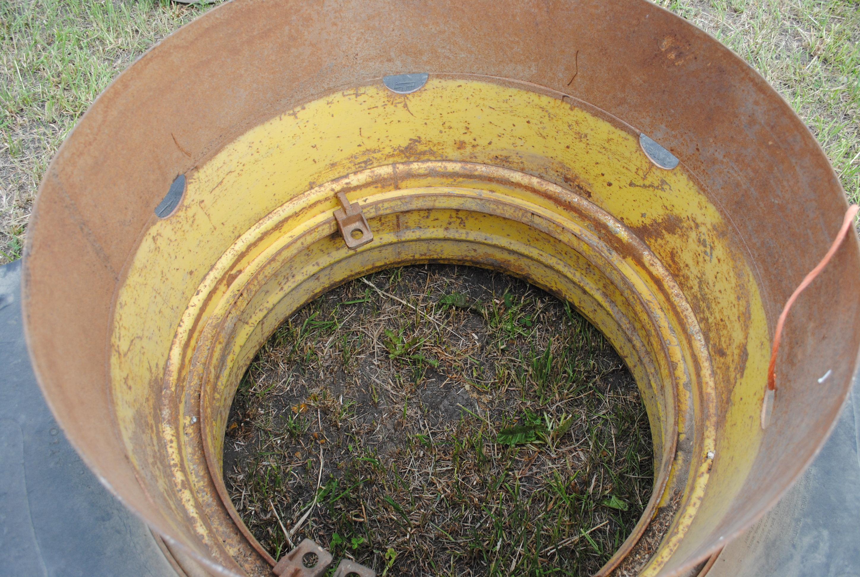 Pair of 34" band duals with hardware