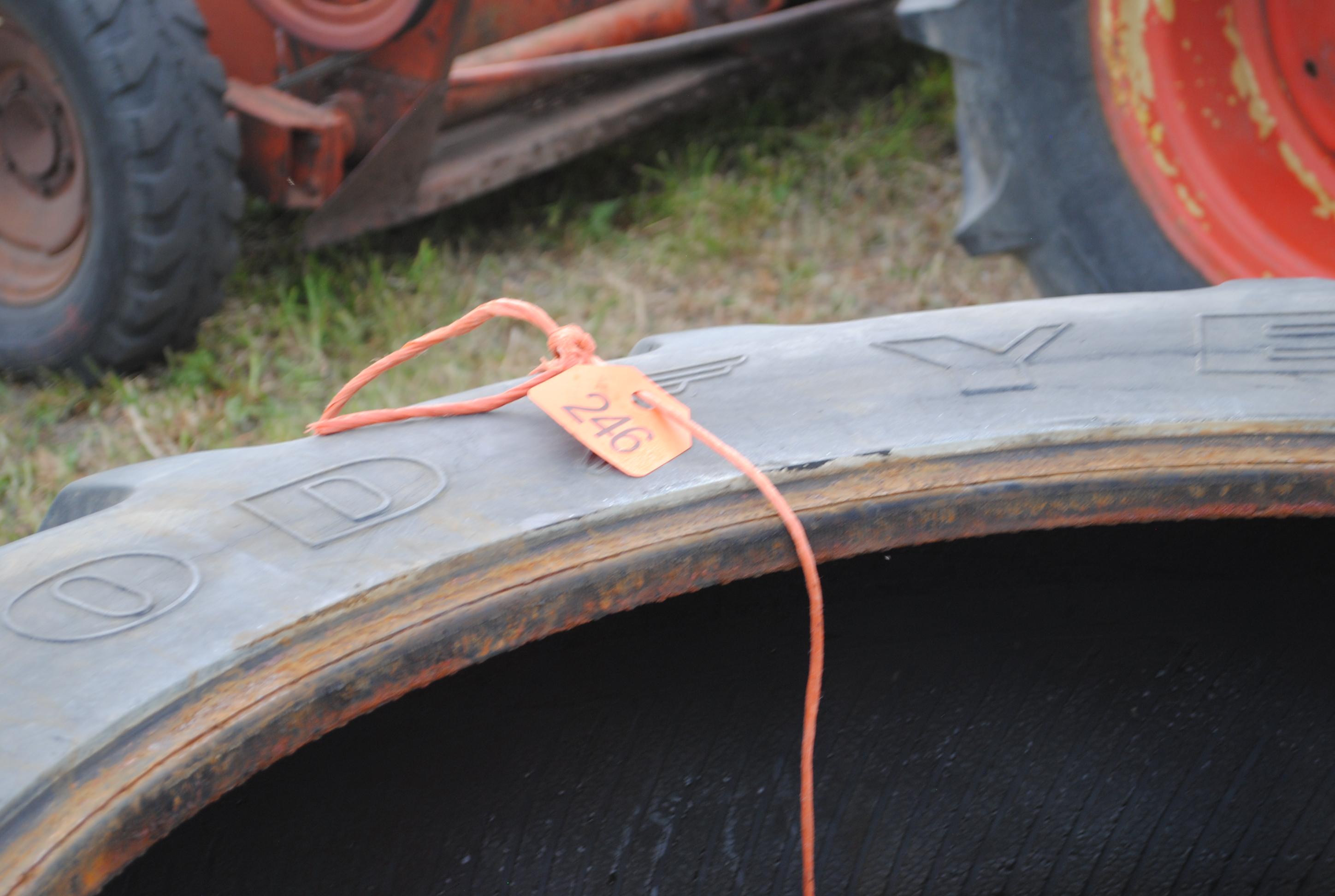 Pair of 16.9-38 tires