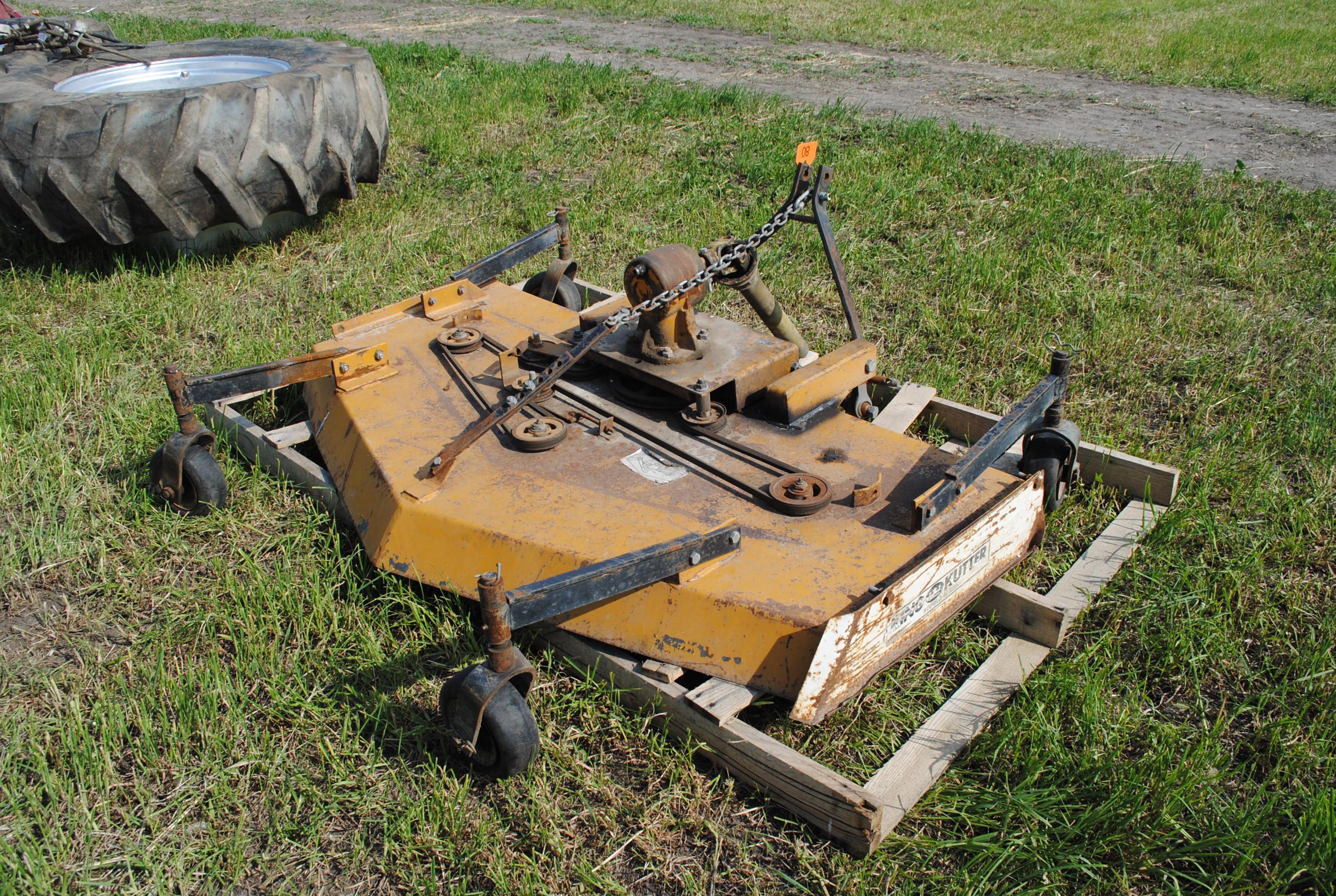 King Kutter 6' finishing mower, with pto