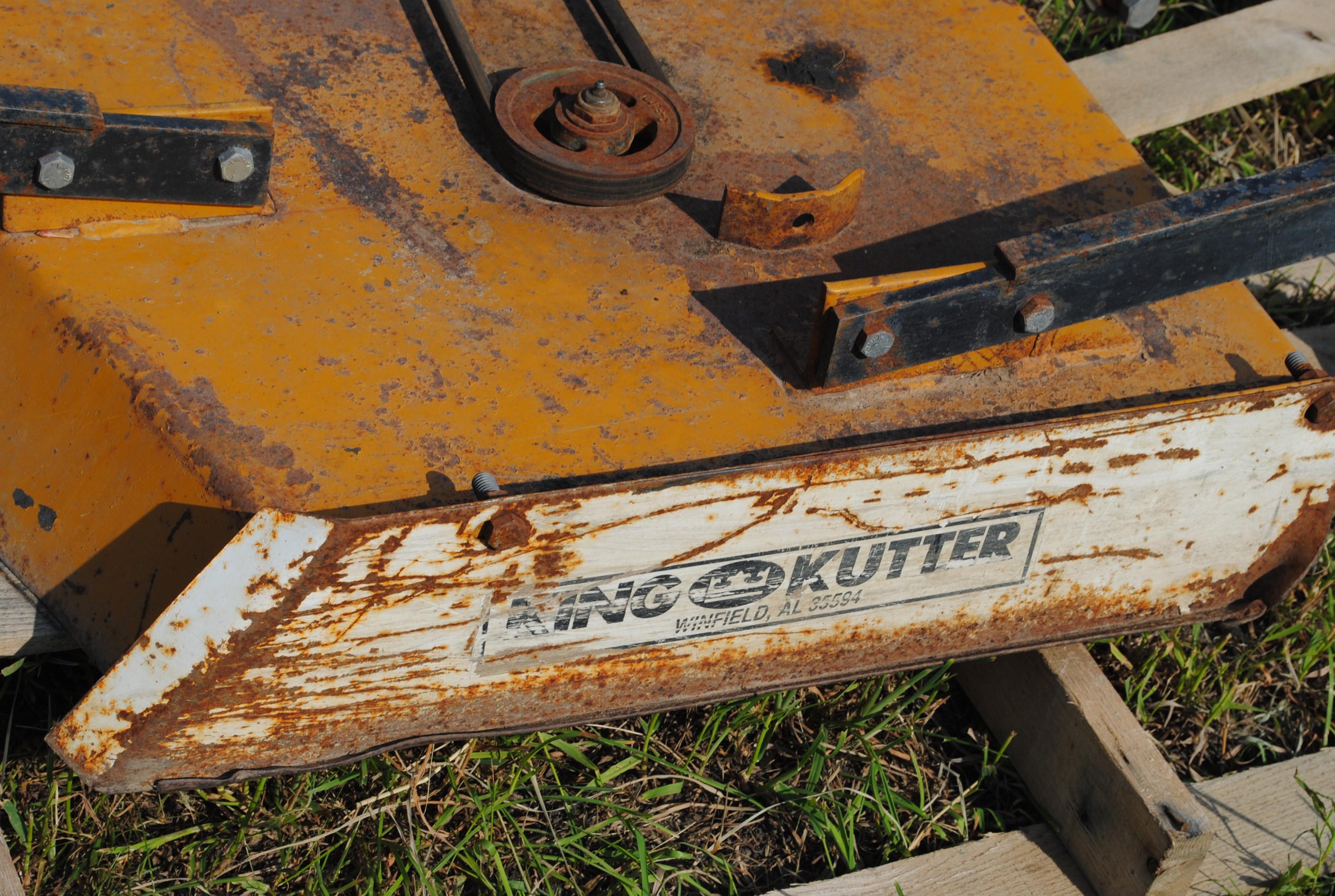 King Kutter 6' finishing mower, with pto