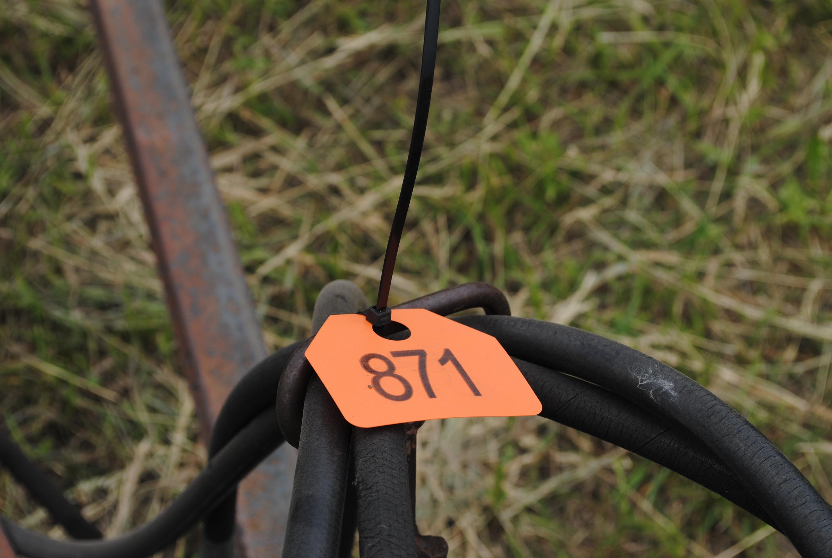 Sitrex V-rake, hydraulic fold