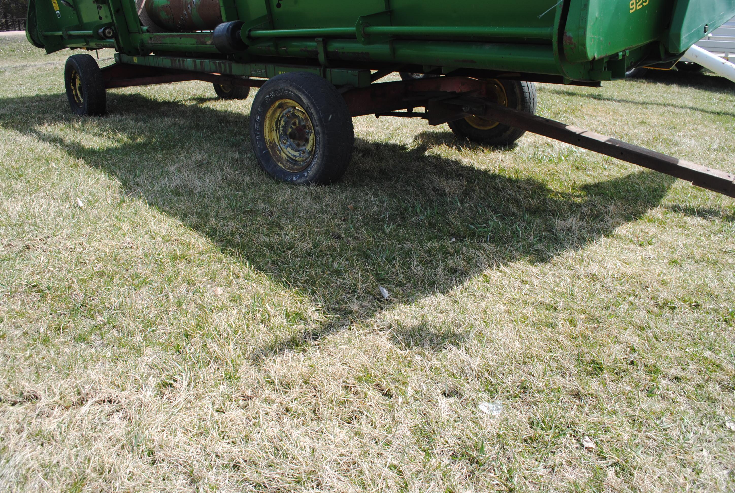 Head Trailer- will move up to a 25' platform