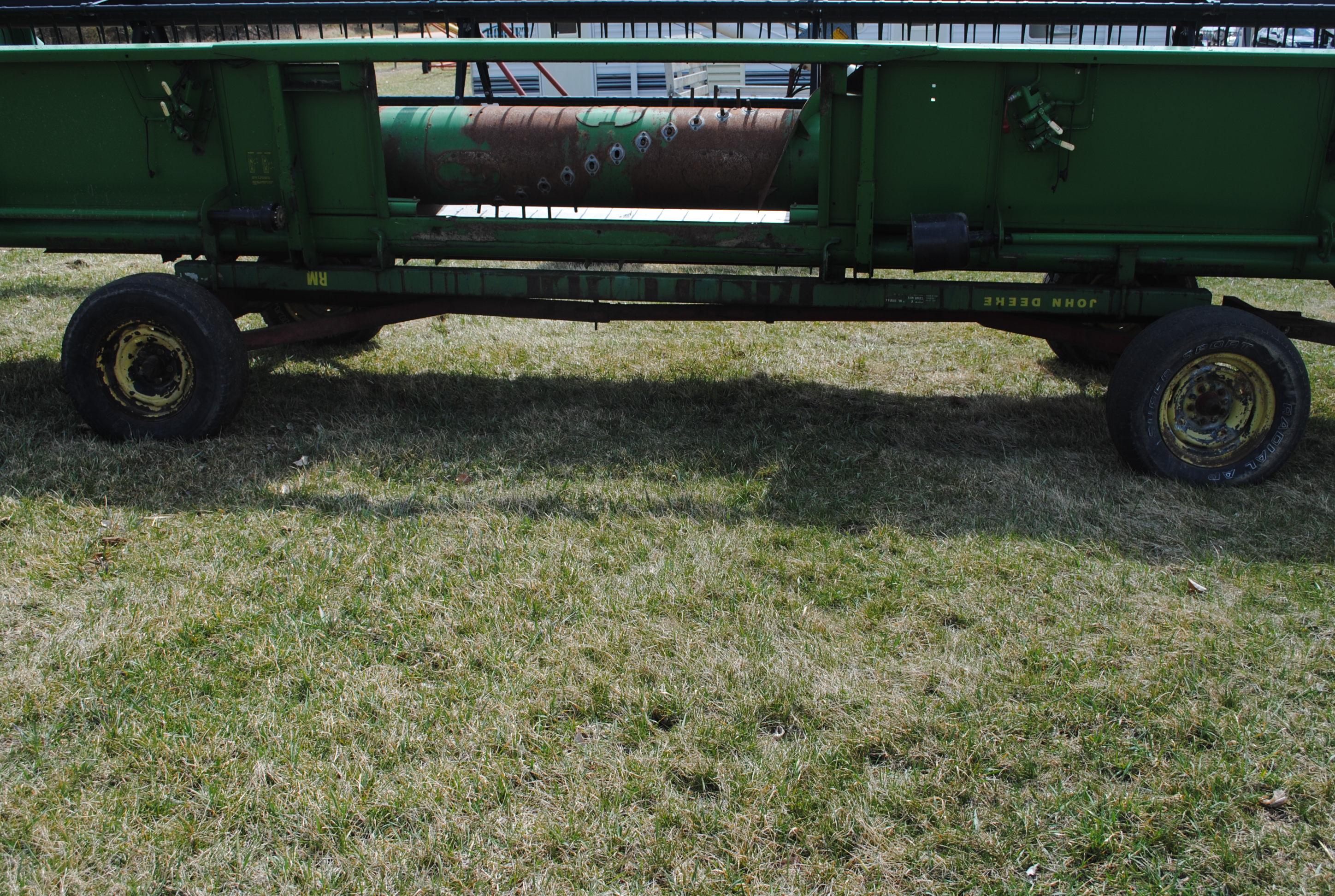 Head Trailer- will move up to a 25' platform