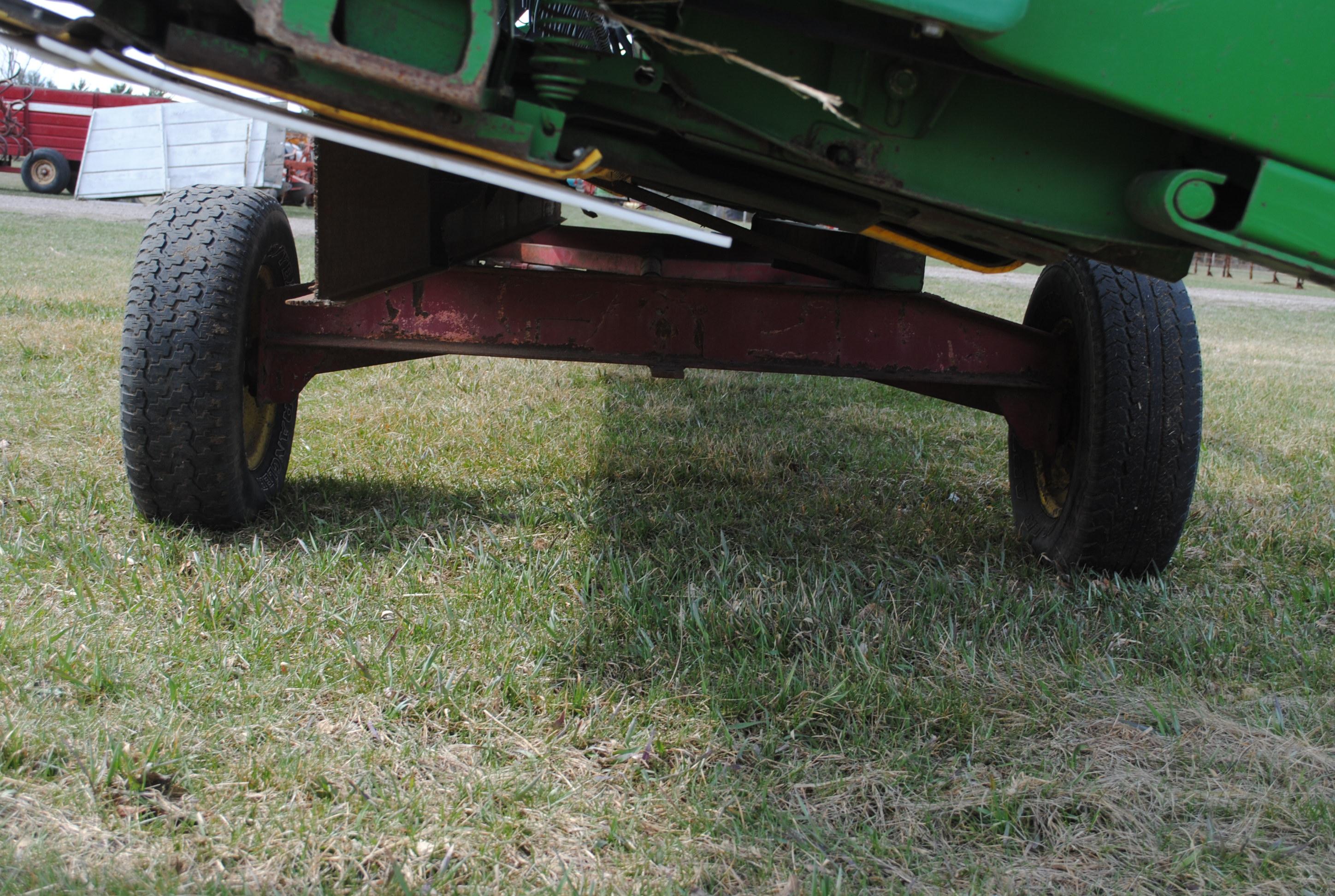 Head Trailer- will move up to a 25' platform