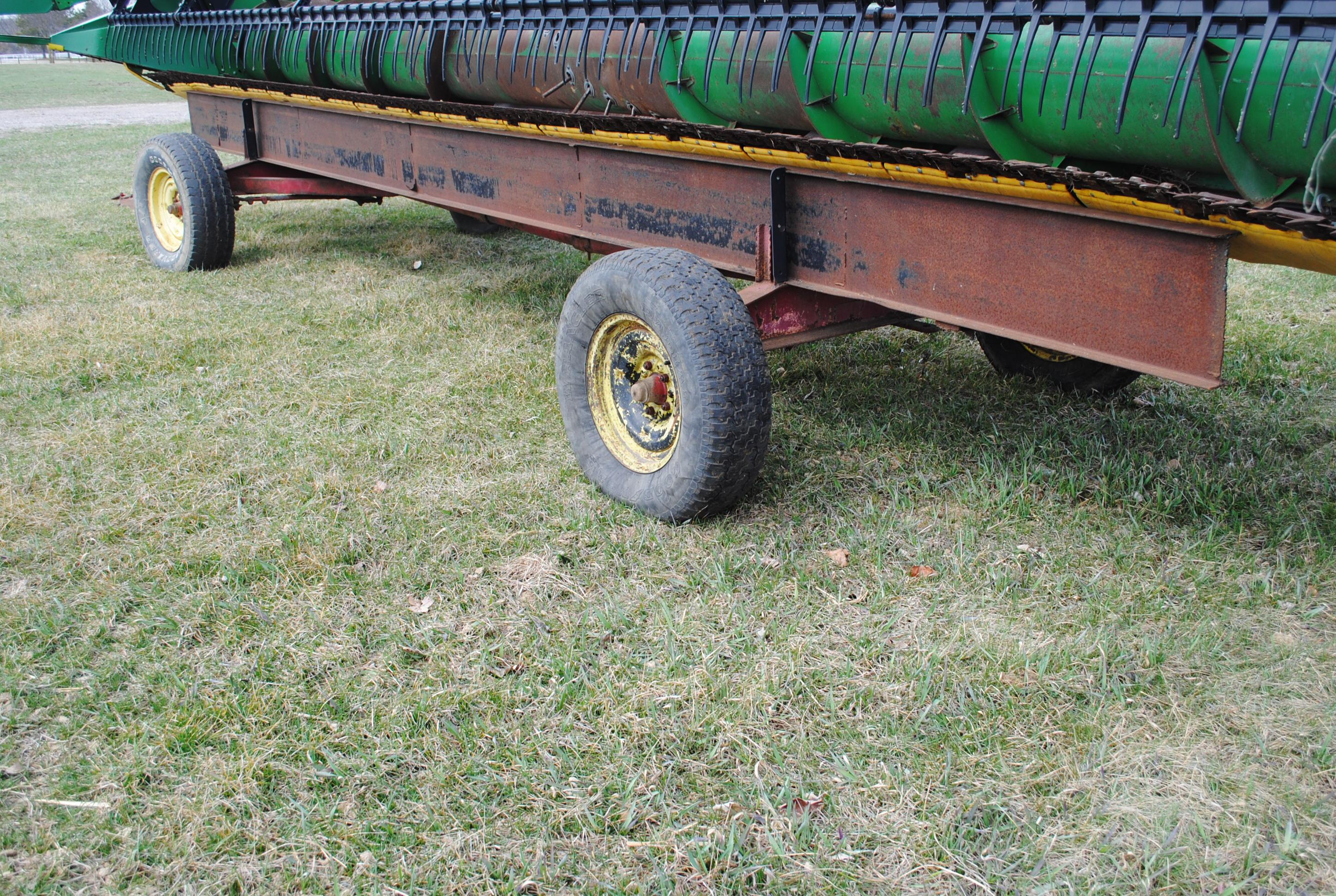 Head Trailer- will move up to a 25' platform