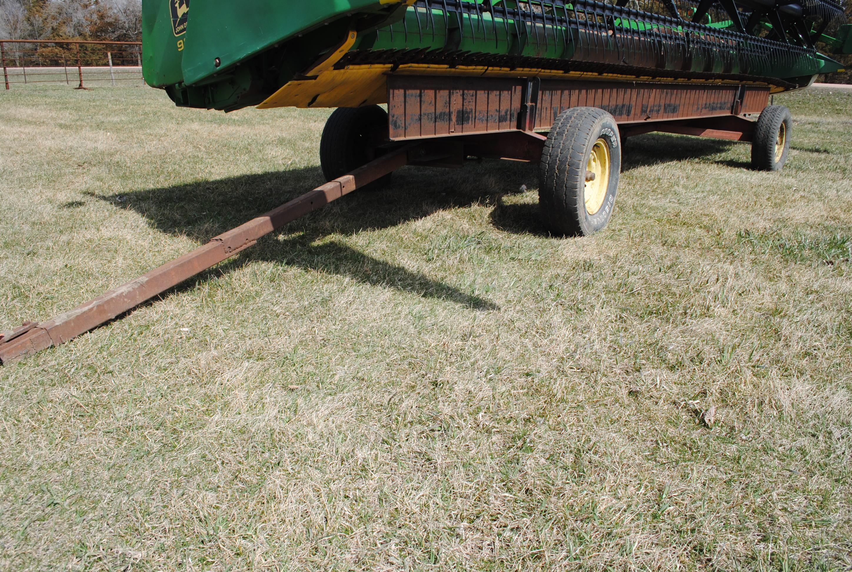 Head Trailer- will move up to a 25' platform
