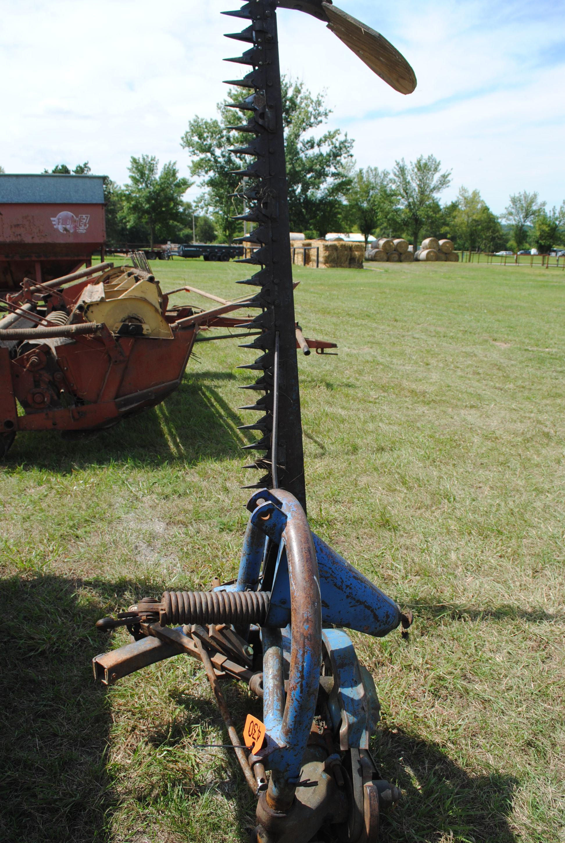 Ford Model 14-92 3-point sickle mower with 7' sickle, pto driven