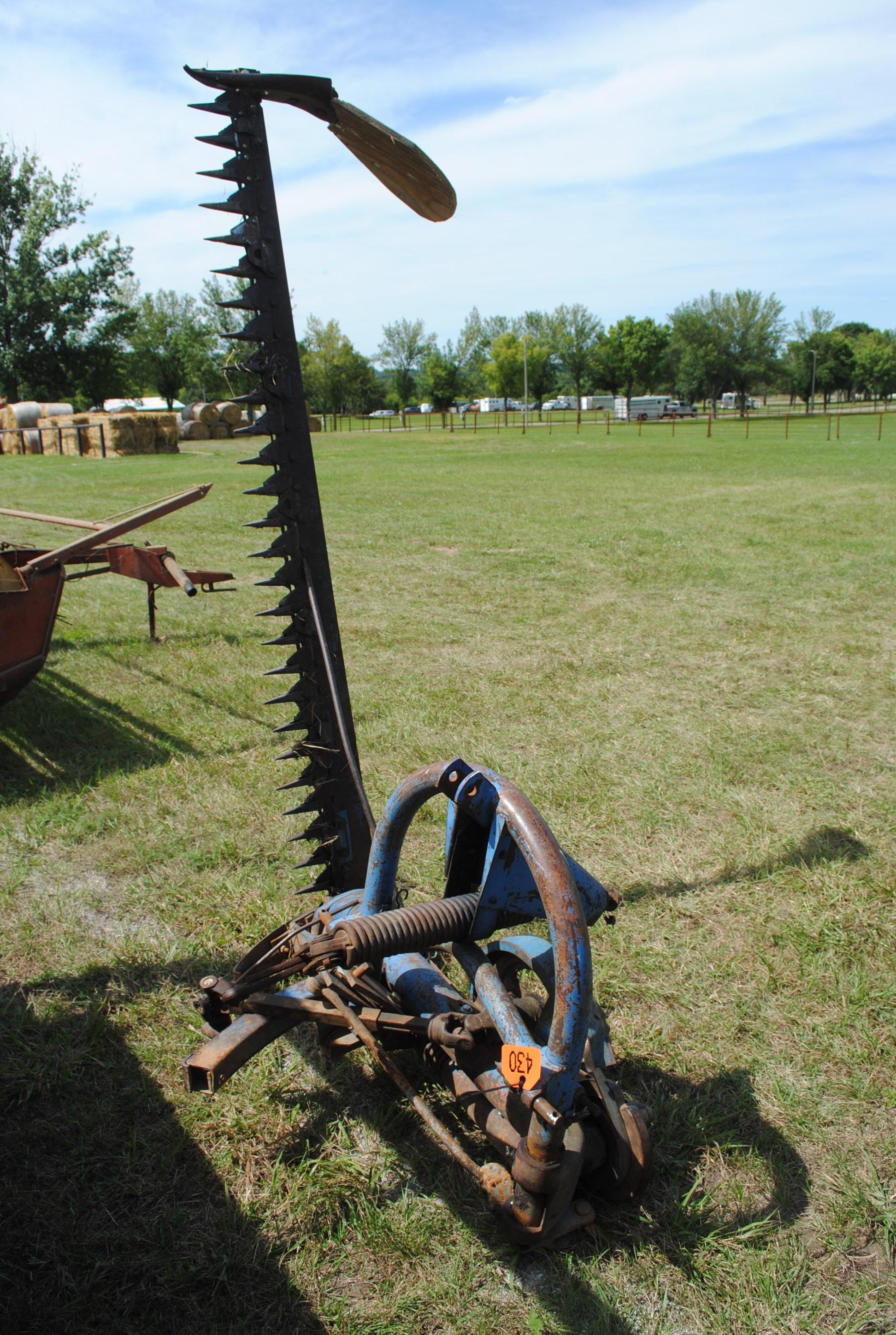 Ford Model 14-92 3-point sickle mower with 7' sickle, pto driven