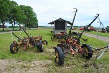 Case 3-bottom plow, has a hitch to hook up another 3-bottom which is a Case 3-bottom plow (3-16's)