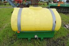 500-Gallon spray tank on stand