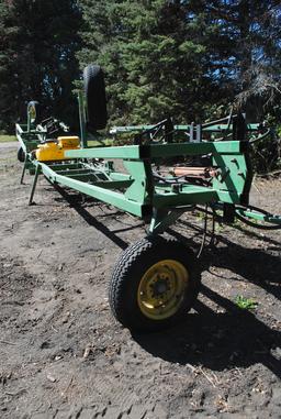 3-Point SprayMaster Boom Sprayer with (2) 200-gallon saddle tanks, approx. 60', foam markers, 1,000