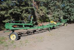 3-Point SprayMaster Boom Sprayer with (2) 200-gallon saddle tanks, approx. 60', foam markers, 1,000