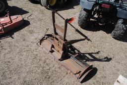 Approx. 4' dozer blade mount