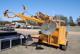 Allmand Bros. Inc Maxi-Lite Portable Diesel powered lights on trailer w/ Li