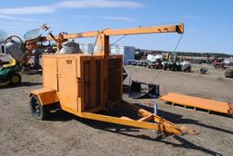 Allmand Bros. Inc Maxi-Lite Portable Diesel powered lights on trailer w/ Li