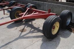 MN 12-ton tandem 4-wheel running gear w/extendable pole