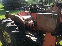 Allis Chalmers D14 Gas Tractor w/wf, 3 pt., fenders, power steering, newer 13.6x26 rear tires, AC