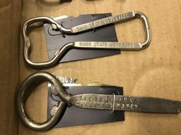 ASST BOTTLE OPENERS inc. ATLAS BEER CENTLIVRE SILVER KING