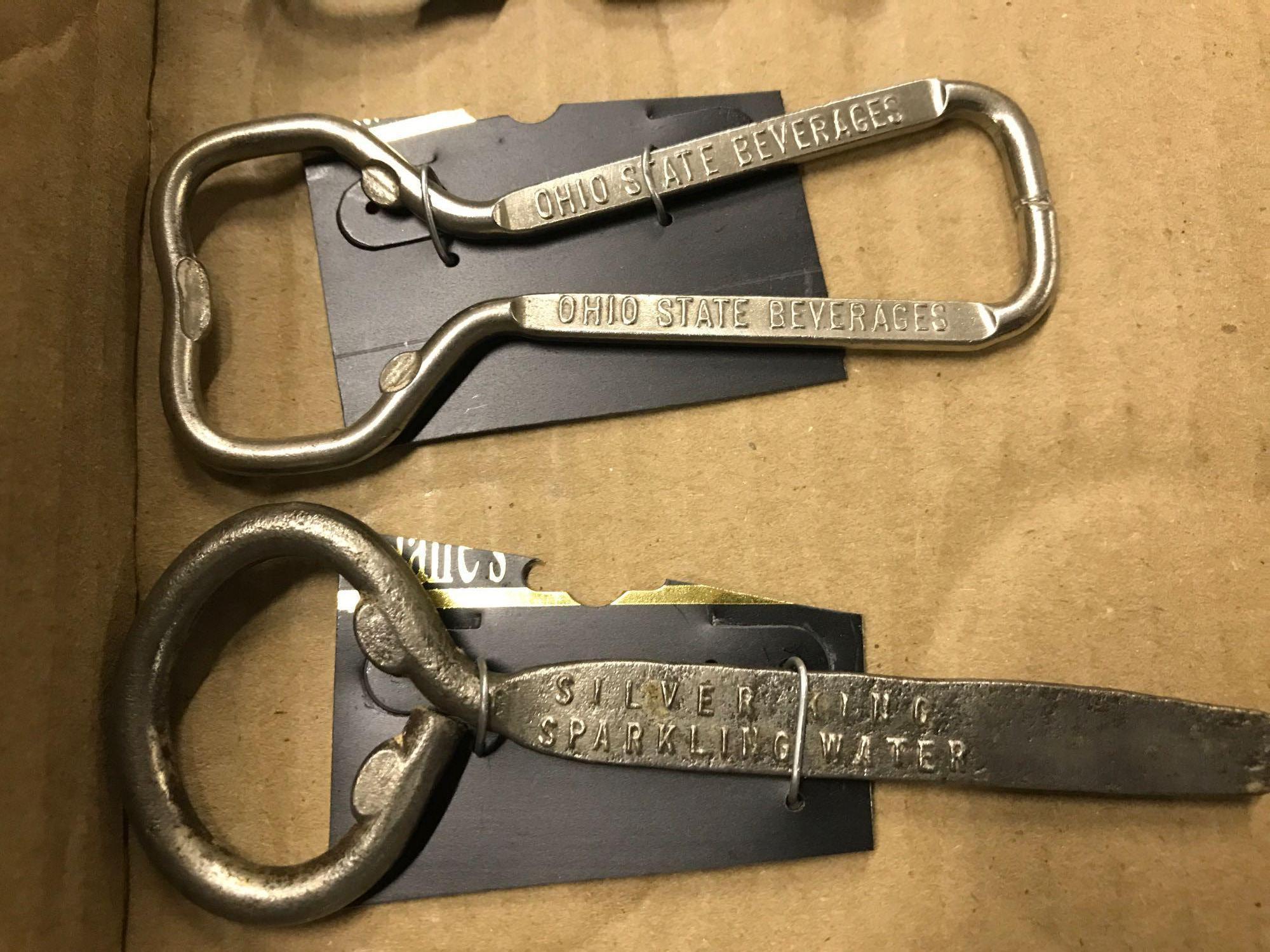 ASST BOTTLE OPENERS inc. ATLAS BEER CENTLIVRE SILVER KING