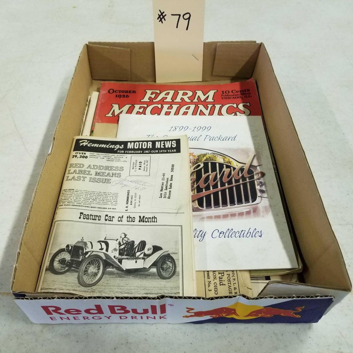 ASST PAMPHLETS inc. 1926 FARM MECHANICS