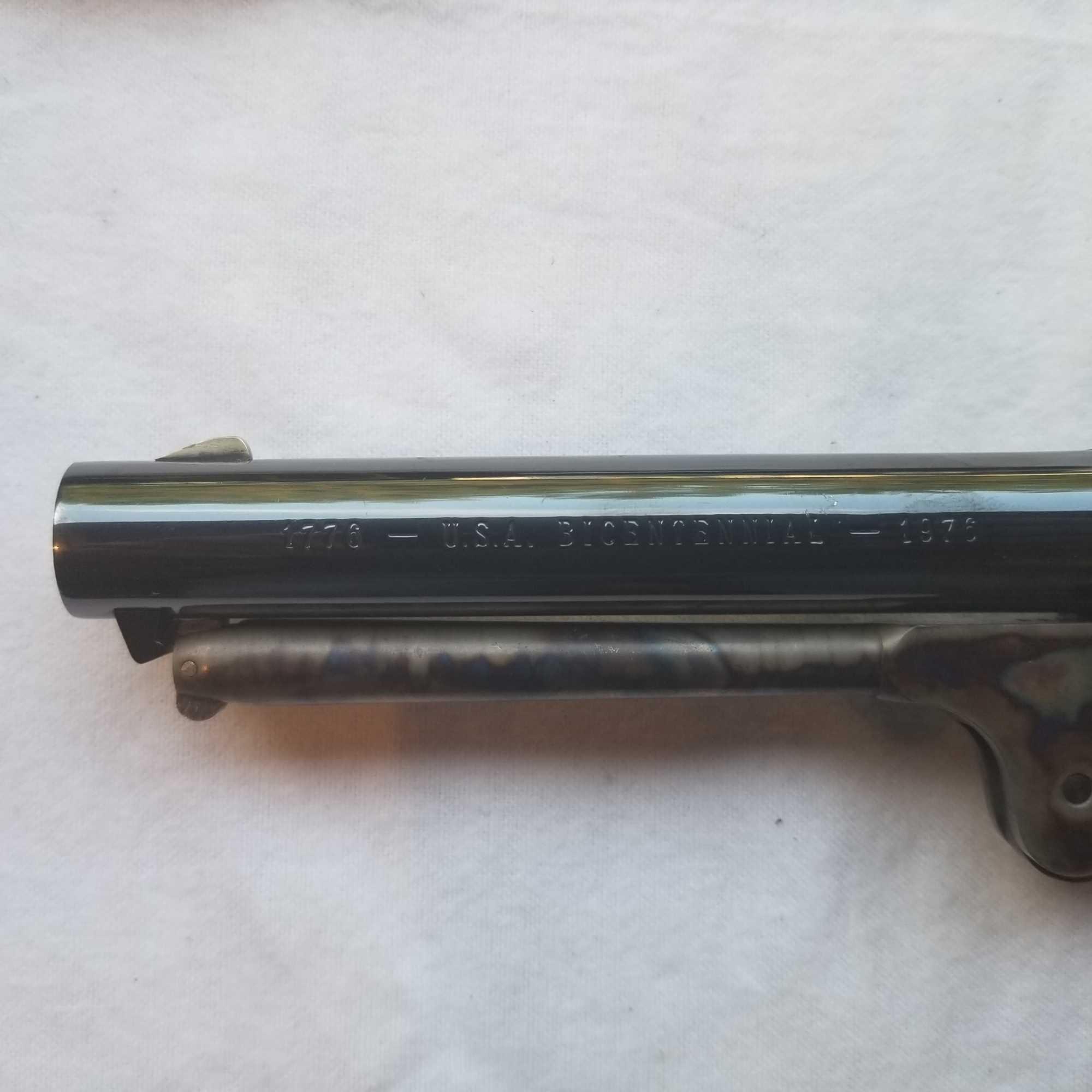 COLT US BICENTENNIAL 3 GUN SET inc PYTHON DRAGOON SINGLE ACTION ARMY