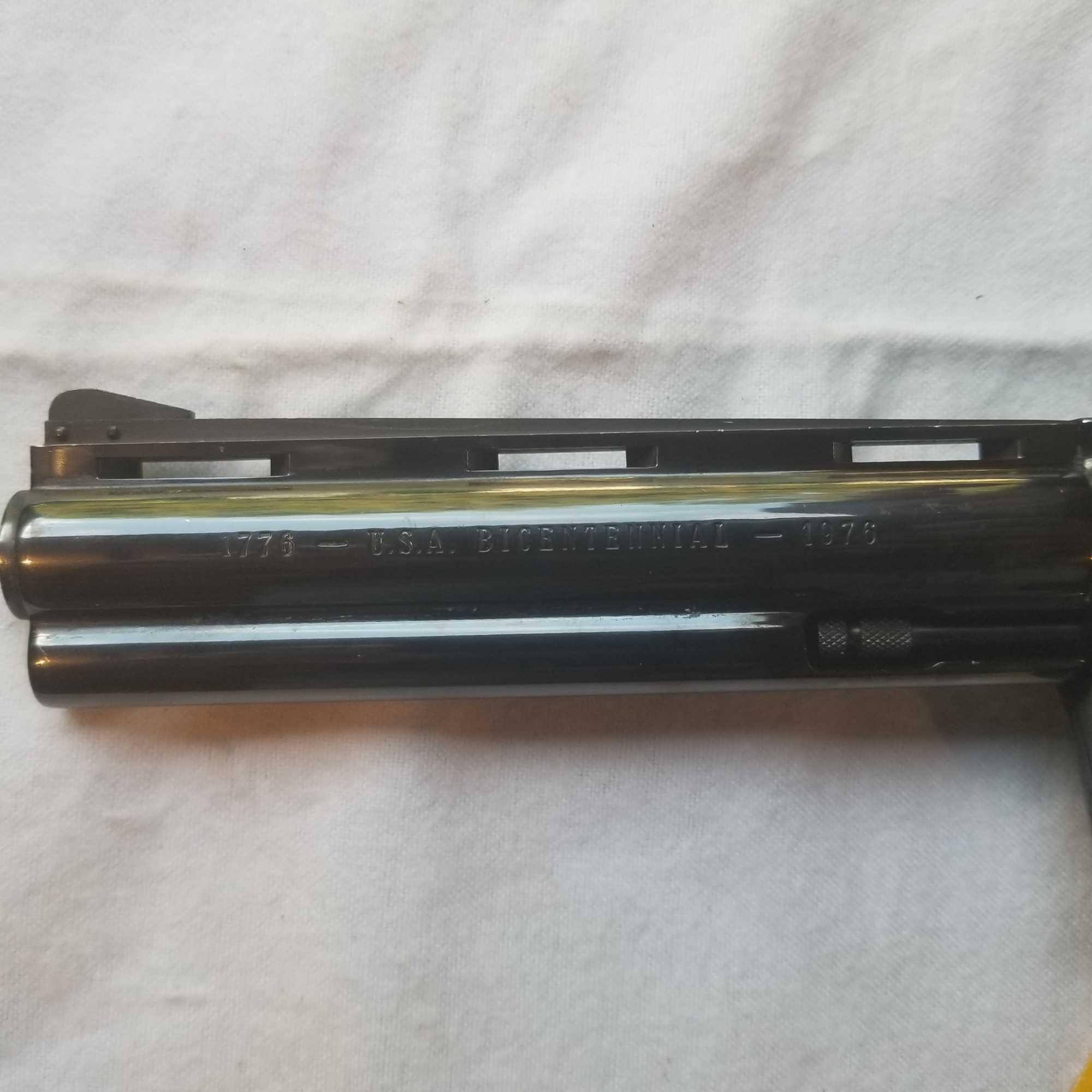 COLT US BICENTENNIAL 3 GUN SET inc PYTHON DRAGOON SINGLE ACTION ARMY