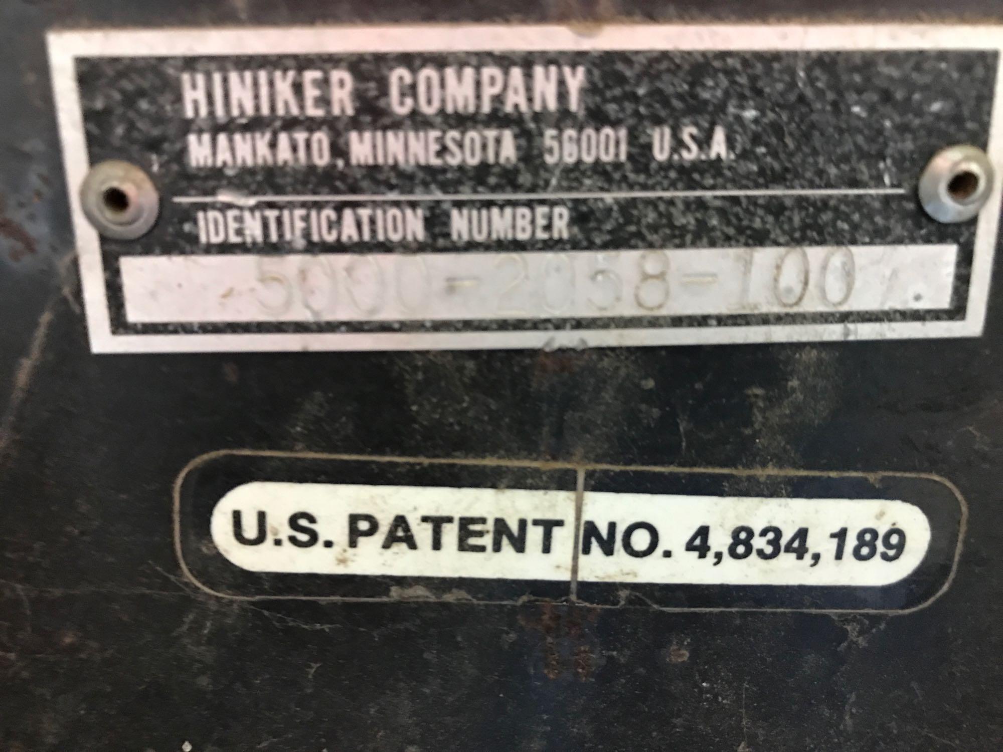 HINKER 5000 GREY 6x30 ROW CROP CULTIVATOR