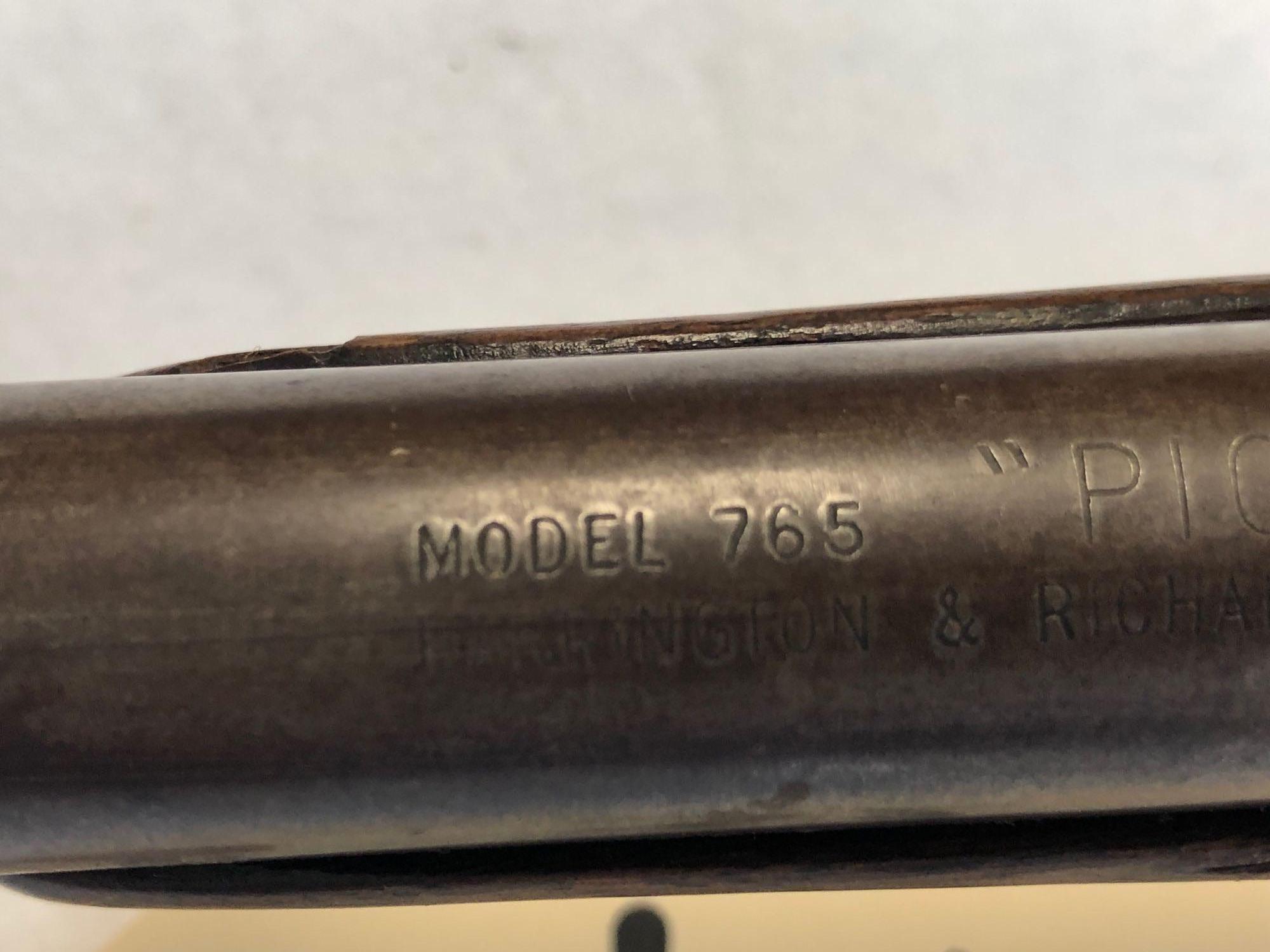 H & R Pioneer Model 765 .22 cal