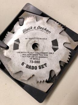 B & D 6'' dato sets and sanding disc cleaner