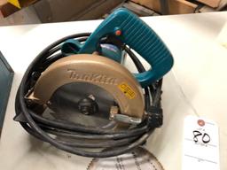 Makita model 5005BA - 140 MM circular saw with blades and metal box