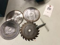 Makita model 5005BA - 140 MM circular saw with blades and metal box