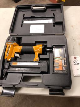 Bostitch model BT200 18 gauge Brad nailer with case, like new
