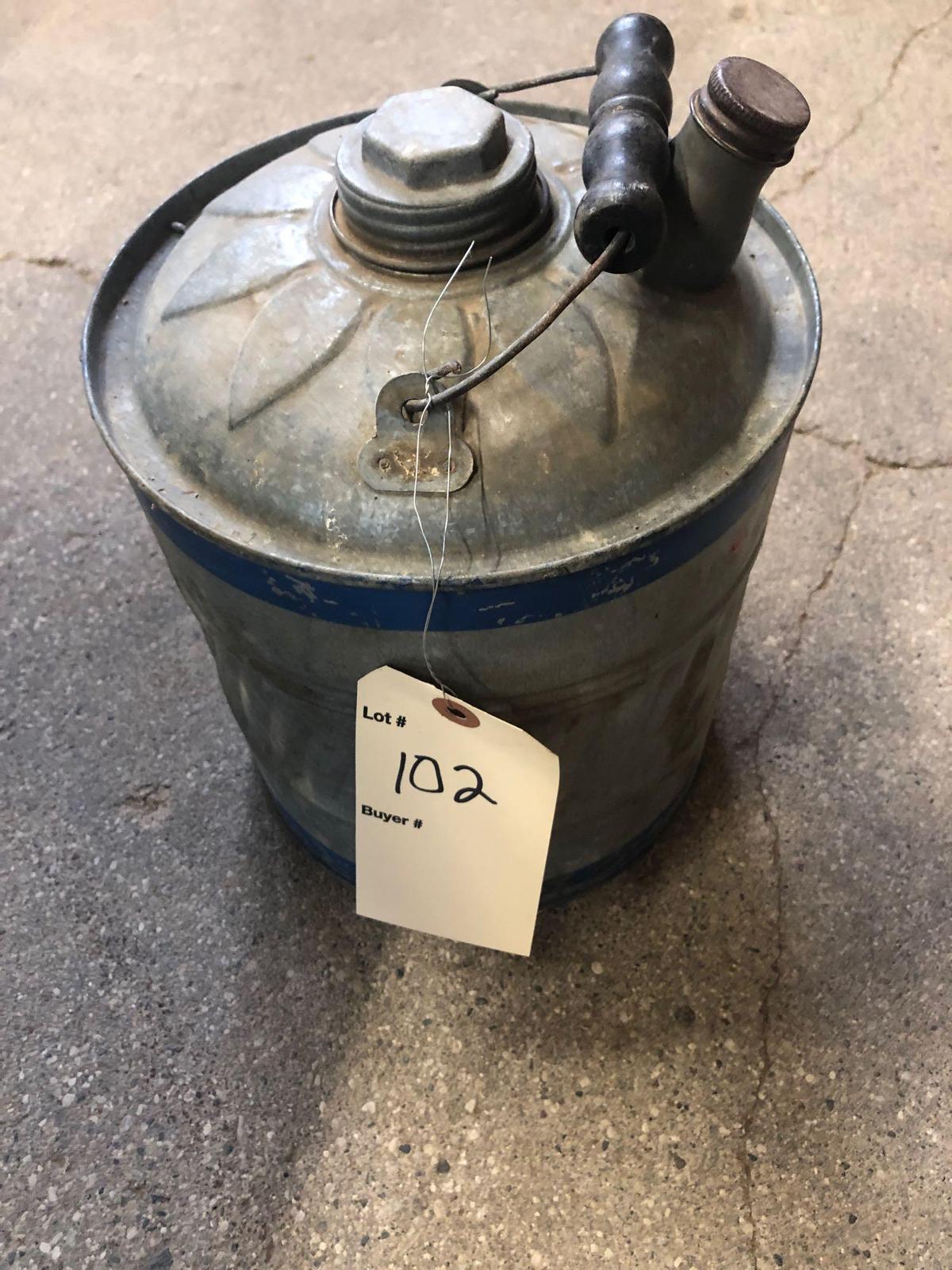 2 gallon can. NO SHIPPING.
