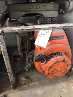 Kubota A3000 Gas Generator. NO SHIPPING!