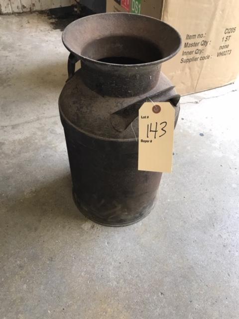 Cream Can. NO SHIPPING!