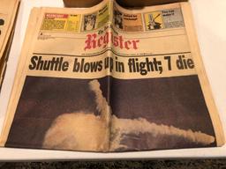Large Variety of Historic Newspaper Articles and Life Magazines