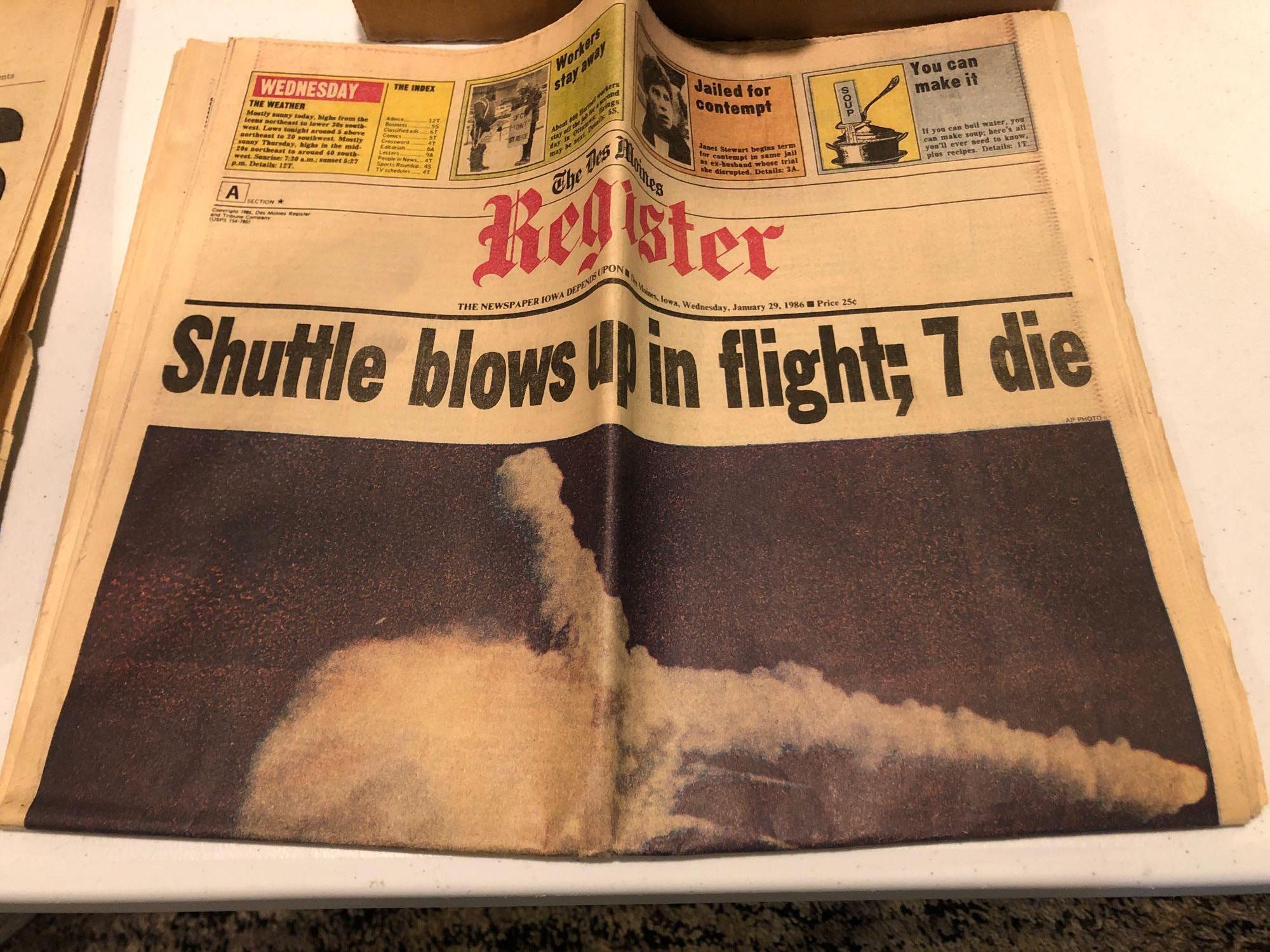 Large Variety of Historic Newspaper Articles and Life Magazines