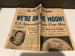Large Variety of Historic Newspaper Articles and Life Magazines