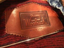 Men's Woolrich 42L Denim Coat w/Button out Liner