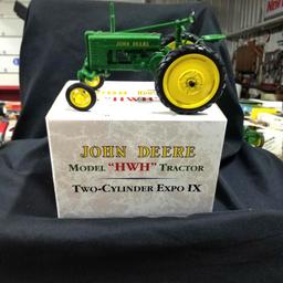 1/16 scale Ertl JD Model HWH Tractor W/Box